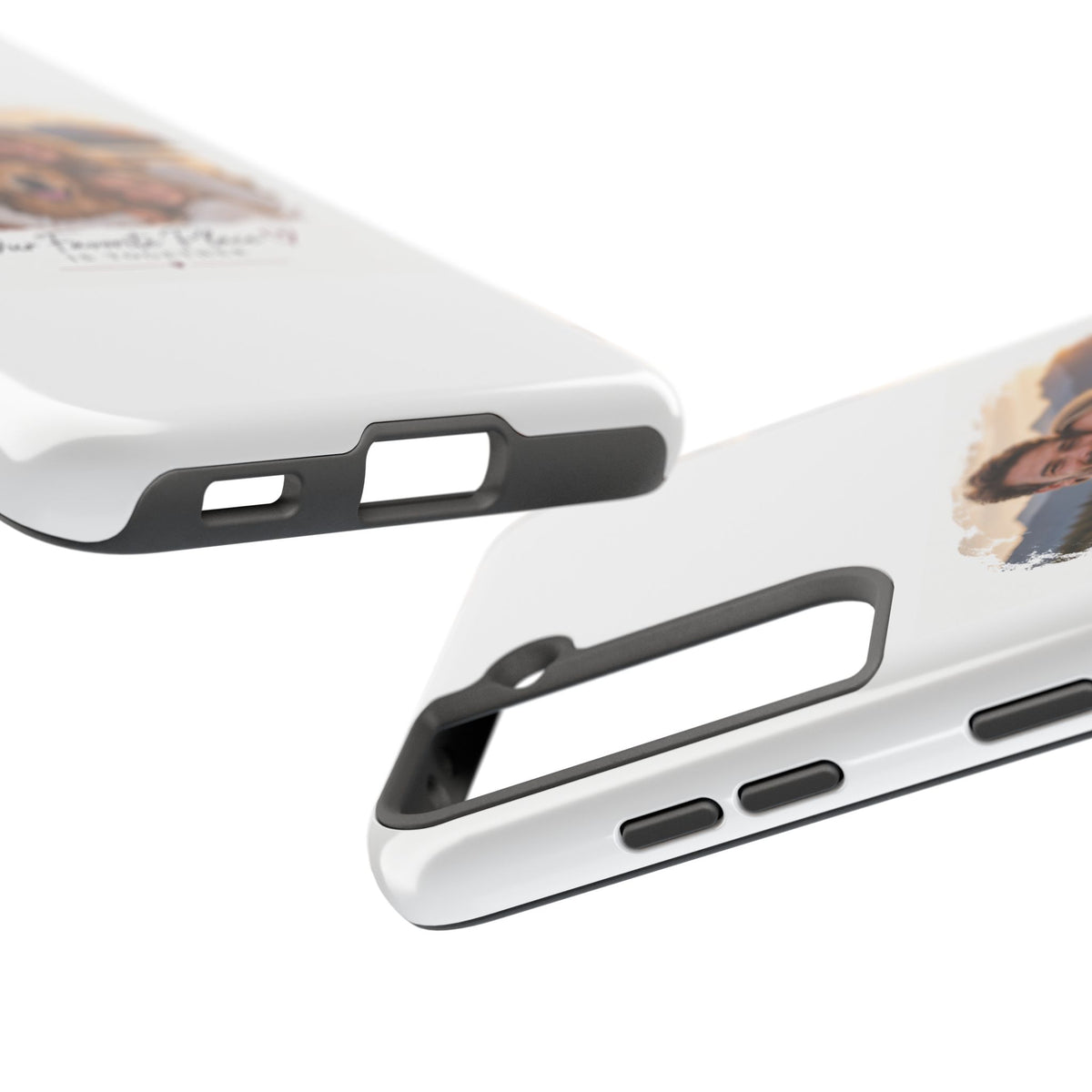 Tough Phone Case — Personalized Photo "Our Favorite Place" Protective Cover