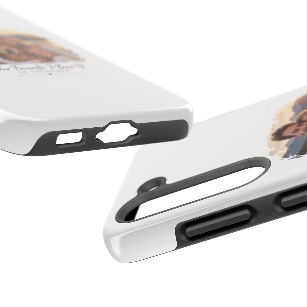 Tough Phone Case — Personalized Photo "Our Favorite Place" Protective Cover