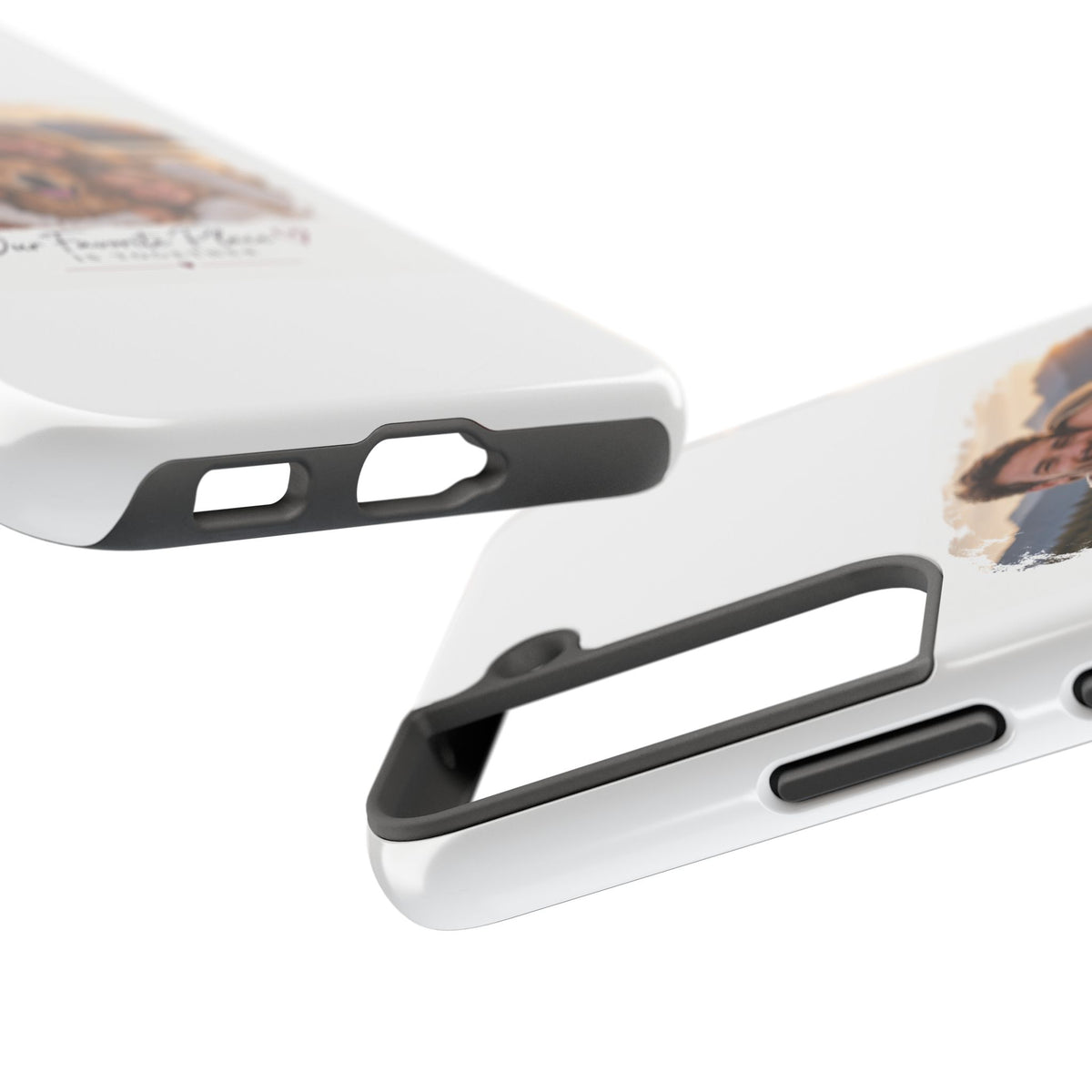 Tough Phone Case — Personalized Photo "Our Favorite Place" Protective Cover