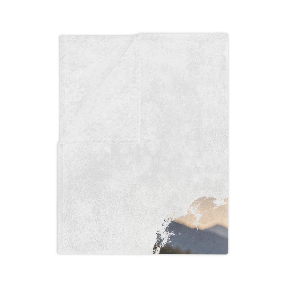 Personalized Photo Blanket - "Our Favorite Place Is Together" Velveteen Throw