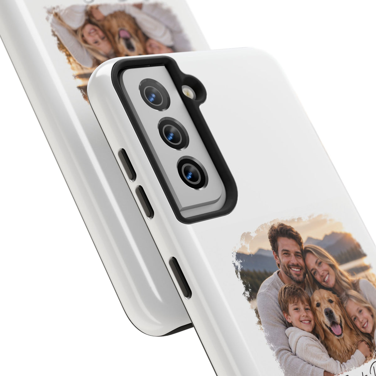 Tough Phone Case — Personalized Photo "Our Favorite Place" Protective Cover