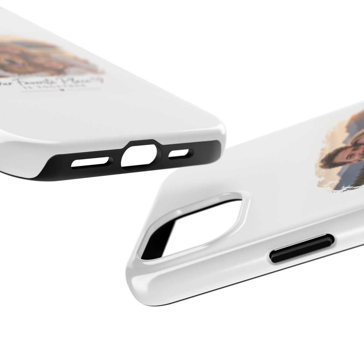 Tough Phone Case — Personalized Photo "Our Favorite Place" Protective Cover
