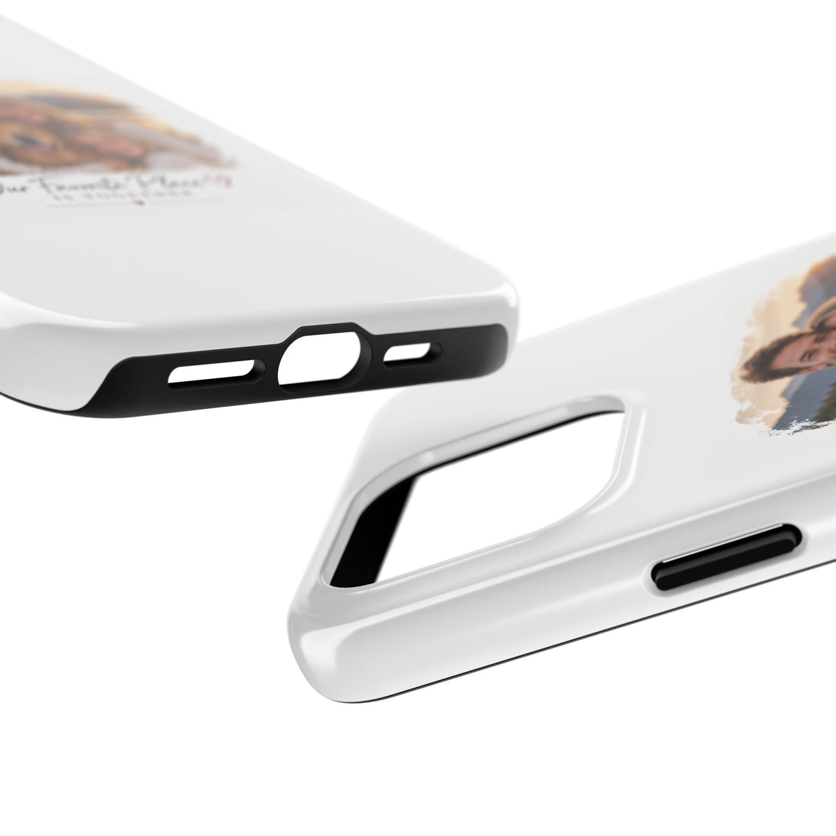Tough Phone Case — Personalized Photo "Our Favorite Place" Protective Cover
